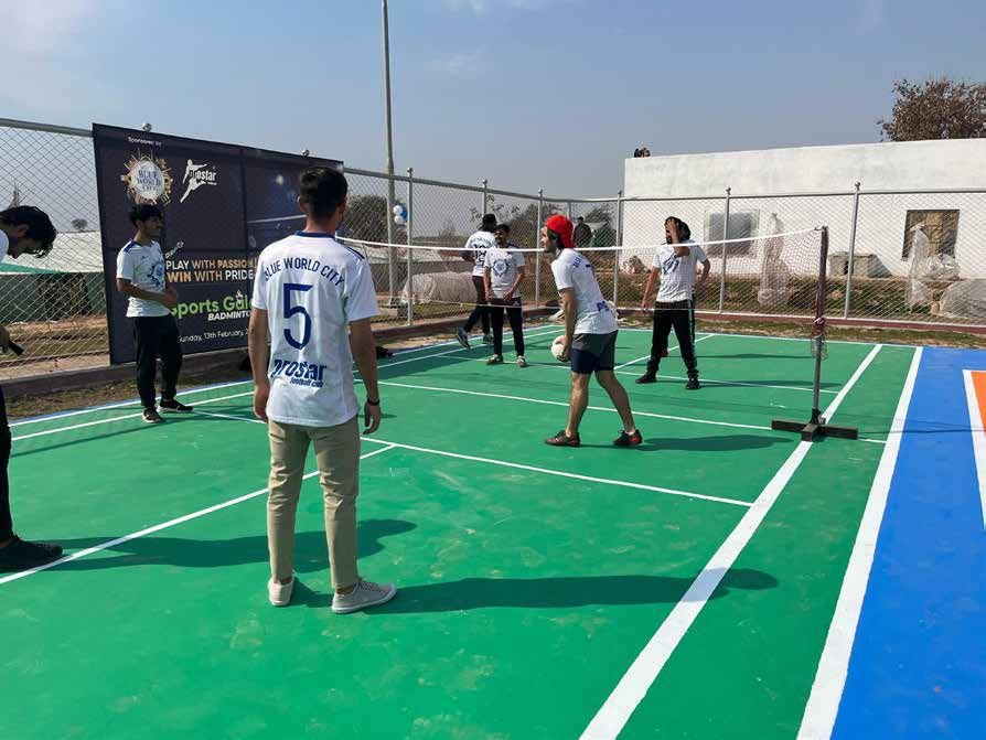 Blue World City, Badminton