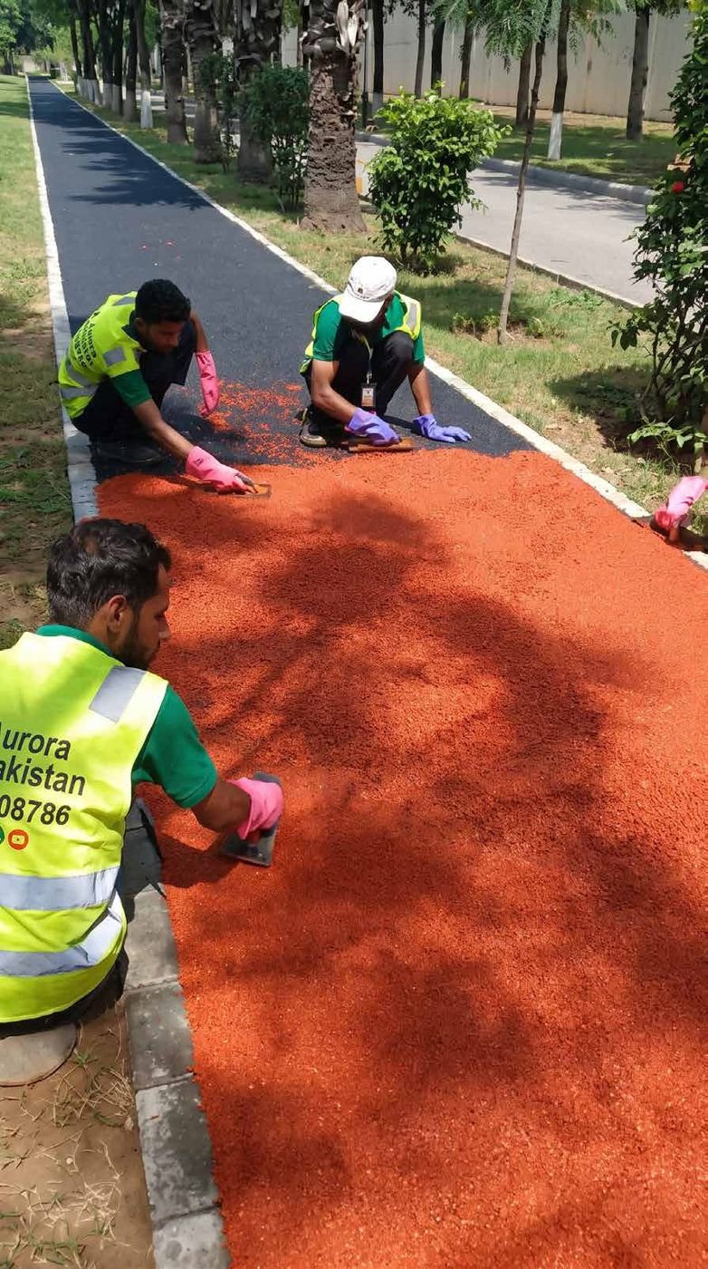 Jogging track, China Embassy, Tracks & EPDM