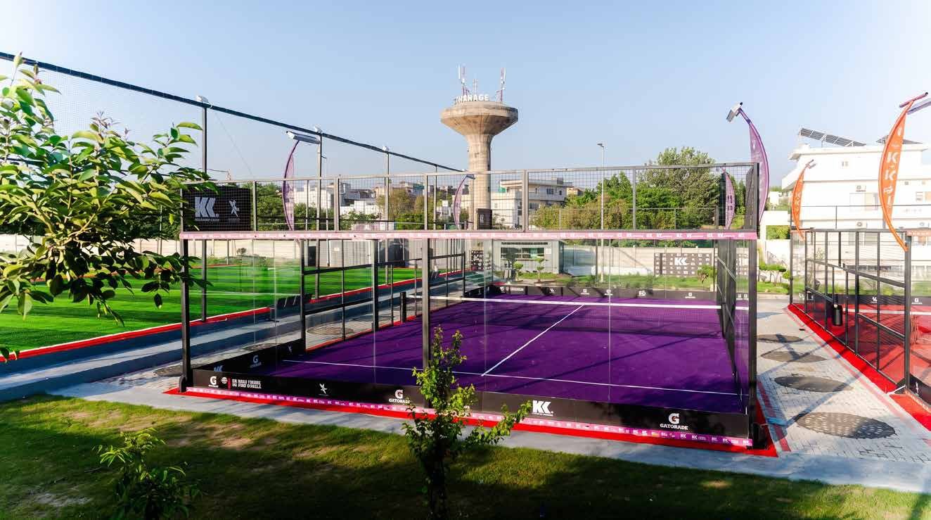 Bahria University Naval Anchorage, Padel